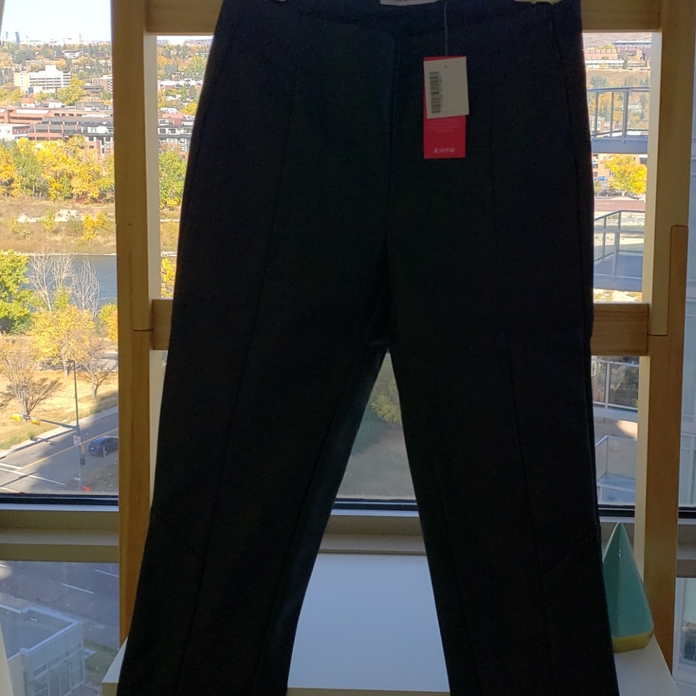 Pleather Biker Style Pants